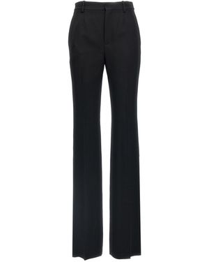 Saint Laurent Tuxedo Pants - Black