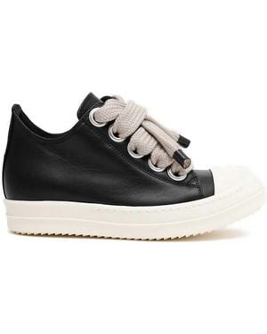 Rick Owens Leather Shoes - Black