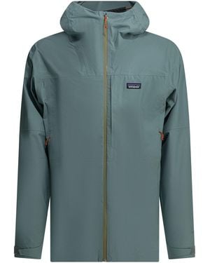 Patagonia Patagonien"M's Technische Jacke "Boulder Fork Rain". - Grün
