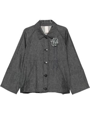 SOH Denim Cotton Jacket - Gray