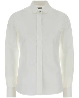 Burberry White Poplin Shirt