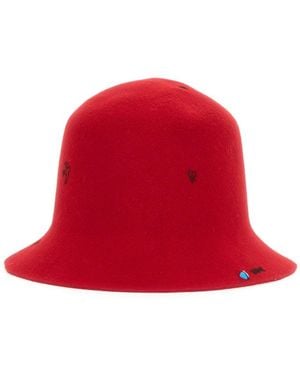 SUPERDUPER FEAT LORENZOJOVA Freya Hat - Red