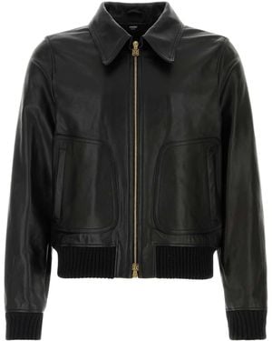 Amiri Leather Jacket - Black