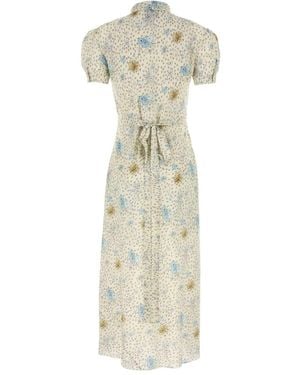 Miu Miu Abiti Cdc Campanula - White