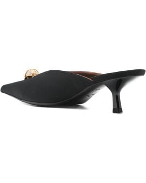 Giuseppe Zanotti Carole Leather Mules - White