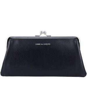 Comme des Garçons Kiss-Clasp Purse - Blue
