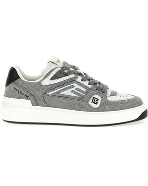Balmain B-Court Skate Sneakers - Grau