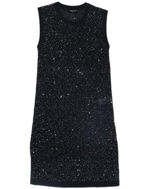 Fabiana Filippi Embellished Mini Dress - Black