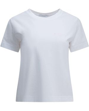 Givenchy Crewneck T-Shirt With Logo - White