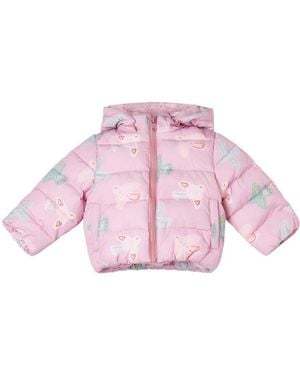 Stella McCartney Stella Mc Cartney Down Jacket "Birds" - Pink