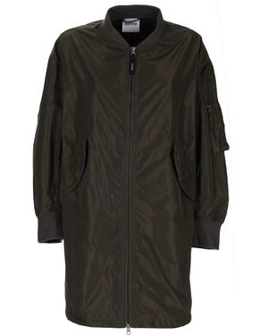 Aspesi Long Bomber Jacket Polyester - Grey