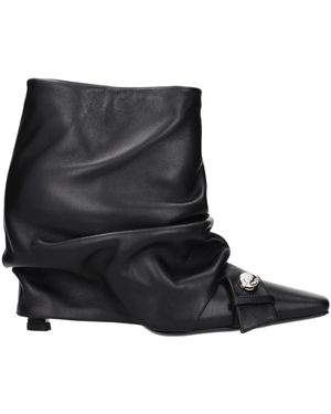 The Attico The Attic Juno Boots Skinned - Black