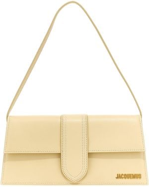 Jacquemus 'le Bambino Long' Schoudertas - Naturel