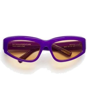 Retrosuperfuture Motore Hentai Sunglasses - Purple