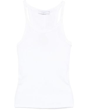 IRO Palisso Baumwoll-Tanktop - Weiß