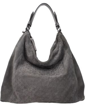 Jimmy Choo Shoulder Bags Anna Chamois/Storm - Gray