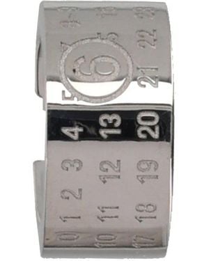 MM6 by Maison Margiela Ear Cuff "Numeric" - Grey