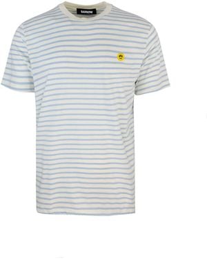 Barrow T -Shirt Riga Azzurra - Weiß