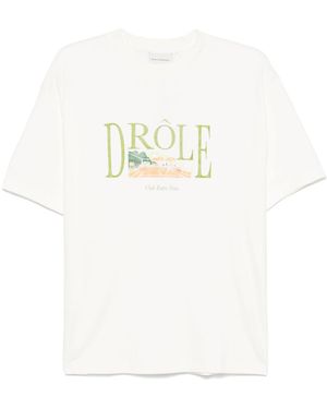 Drole de Monsieur T Shirts And Polos - White