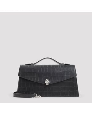 McQueen Manico Superiore Con Teschio Alexander Mc Queen - Nero
