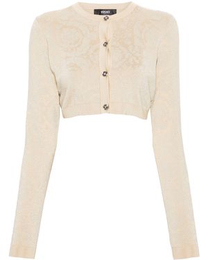 Versace Cardigan kurz - Natur