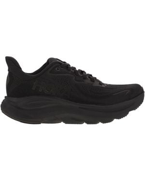 Hoka One One Clifton 10 Sneakers - Zwart