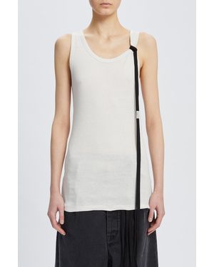 Ann Demeulemeester Seva Tank Top - White