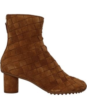 Bottega Veneta Stivaletti Atomic Donna Camoscio Marrone/Caramello - Brown