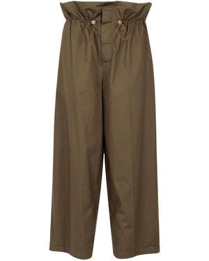 Erika Cavallini Semi Couture Trousers - Green