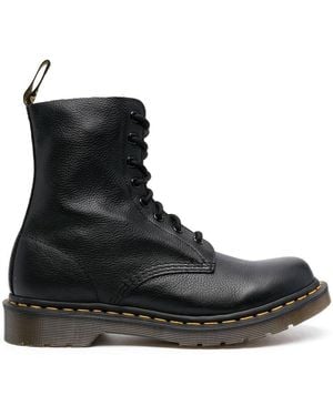 Dr. Martens 1460 serena gefütterte stiefel - Schwarz