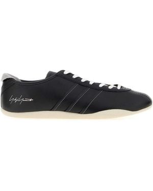 Y-3 Y-3 Yamamoto-Style And-3 Tokyo Leather Trainer - Black