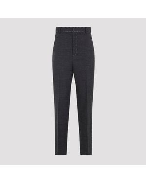 Moschino Wool Trousers For - Blue