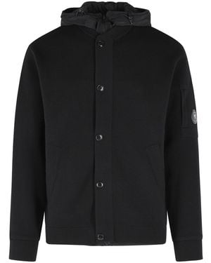 C.P. Company Reversible Wool Jacket - Black