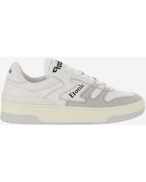 Etonic Leather Trainers - White