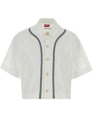 KENZO Poplin Shirt - White