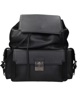 Pineider Leather Bags And Backpacks - Black