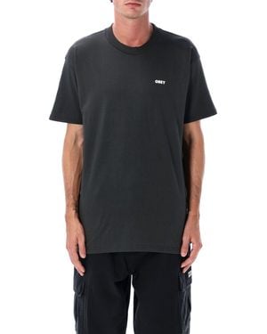 Obey T Shirts And Polos - Black