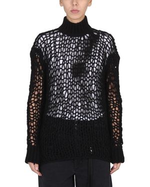 Ann Demeulemeester Leontine" Jersey - Black
