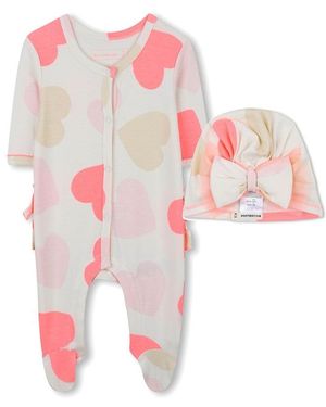 Billieblush Pyjama Set With Hat - Pink