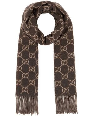 Gucci Signature Scarf - Black