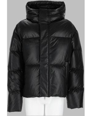 MM6 by Maison Margiela Hooded Puffer Jacket - Black