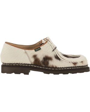 Paraboot Michael/Marche Goat Hair Derby Shoes - Natural