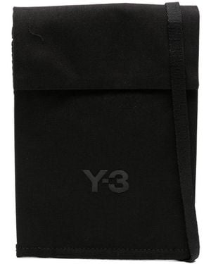 Y-3 Bolsa e - Negro