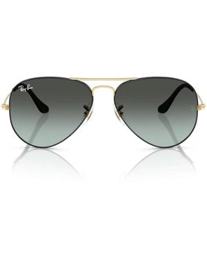 Ray-Ban Gafas De Sol Rb3025 9271 Gk Aviator Gradient Negro/Azul Descolorido Unisex - Marrón