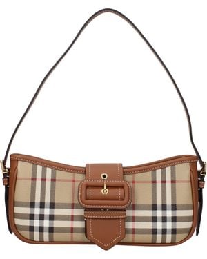 Burberry Shorse Tessuto - Marrone