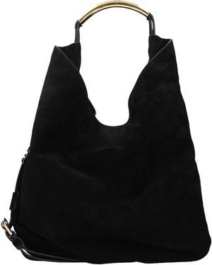 Moschino Fleece Shoulder Bags Smock - Black