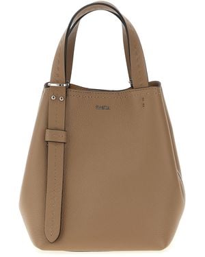 Max Mara Extra kleiner 'Archetipo' Handtasche - Braun