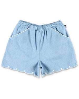 Petit Bateau Korte Broek Van - Blauw