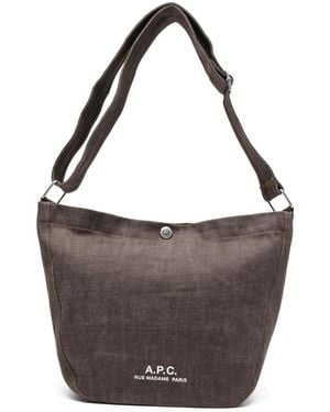 A.P.C. Besace Journal Small - Brown
