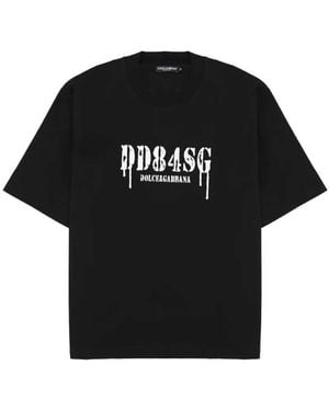Dolce & Gabbana Kurzarm-T-Shirt - Schwarz